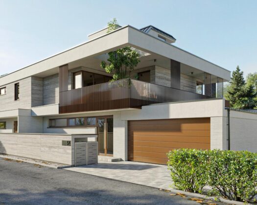 Villa „Spectre“ in Salzburg, Villenhälfte